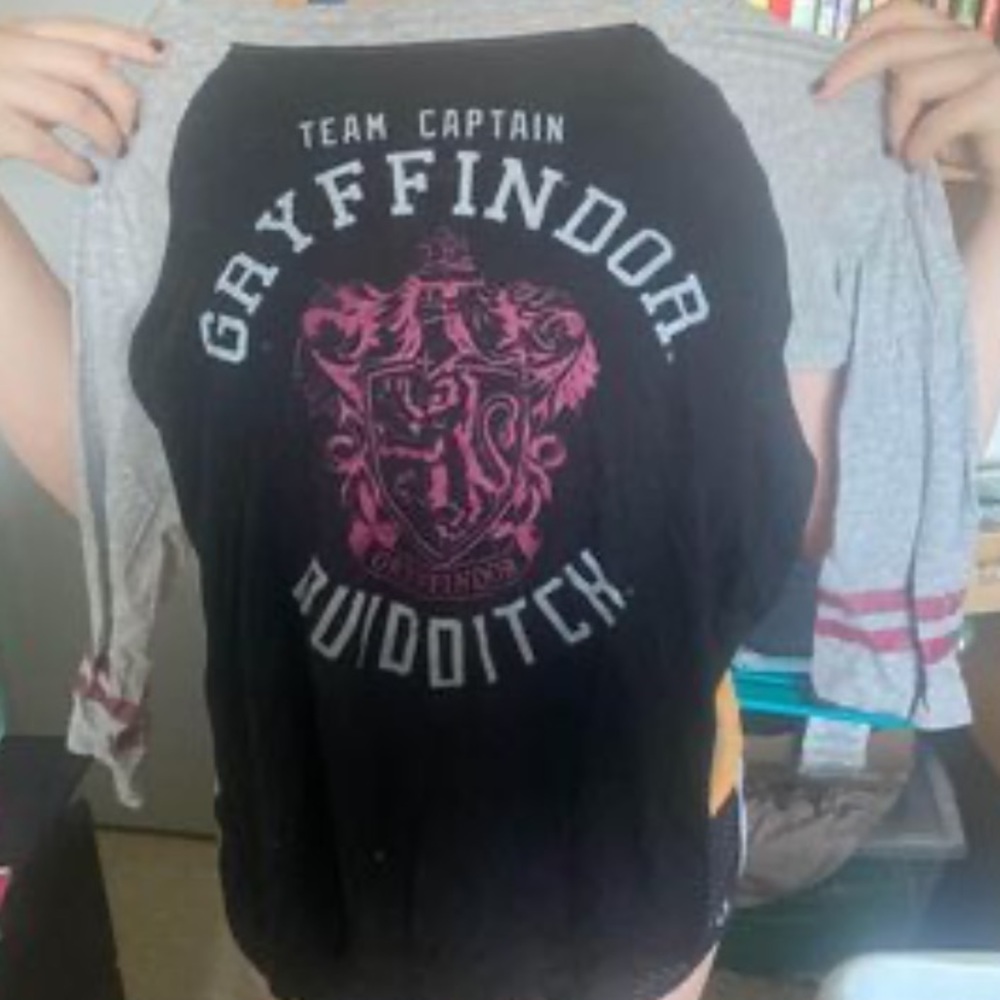 Quidditch baseball tee